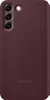 A close-up view of the back of a burgundy Samsung phone case. Podgląd zdjęcia produktu
