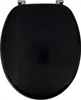Adob, WC Deckel Ascoli Holzkern-WC-Sitz schwarz, 85001 Produktbild-Vorschau 4