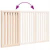 vidaXL Składane ogrodzenie dla psa 3 panele 150 cm drewno Podgląd zdjęcia produktu 6