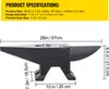 An anvil with dimensions and specifications displayed. Náhled obrázku produktu