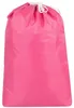 Wäschesack mit Kordelzug, 100 % Polyester, 52x75 cm, pink Produktbild-Vorschau 1
