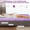 WENTA Matratzentopper 120x200cm, H2 weich Topper Gel Memory Produktbild-Vorschau 4