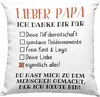 Trendation - Bester Papa Geschenk Vatertag Deko-Kissen mit Produktbild-Vorschau 1