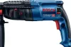A blue Bosch hammer drill is shown against a white background. Náhled obrázku produktu