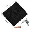 1mm x 30 m Schwarze Nylonschnur Satinschnur für Armbänder Produktbild-Vorschau 2