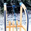 com-four® 2x Schlittenleine mit Holzgriff, Rodelzubehör Produktbild-Vorschau 3