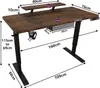 Hilodesk 160cm Höhenverstellbar Elektrischer Schreibtische Produktbild-Vorschau 7