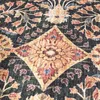 Vintage Gartenteppich Rund - Santo Flora Dunkelgrün Produktbild-Vorschau 4