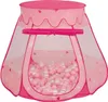 Selonis Tenda da gioco 105X90cm/100 palline Castello Casa Anteprima dell’immagine prodotto 1