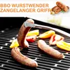 2 Stück Grillzange zum Wenden von Würstchen, Küchenzange Produktbild-Vorschau 3