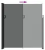 vidaXL Tenda laterale estensibile antracite 220x500 cm Anteprima dell’immagine prodotto 6