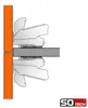 Hettich Topfband Sensys 8657i T52 Mittelanschlag 165° – Produktbild-Vorschau 5