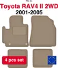 Velours-Autoteppiche für: Toyota Rav4 II 2WD 3-Türer Produktbild-Vorschau 16