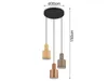 Lustr Trio Agudo TR 319430317 E27 3x40 W černý Náhled obrázku produktu 4
