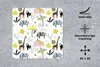 MuchoWow® Mauspad Mousepad Dschungel - Elefant - Affe 30x30 Produktbild-Vorschau 2