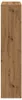 vidaXL Rozdeľovač izieb 4 úrovne Artisan dub 131,5x29x131,5 Náhľad obrázku produktu 7