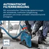 A person is using a Bosch concrete grinder with a vacuum attachment on a concrete floor. Náhled obrázku produktu