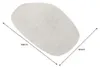 riess-ambiente Teppich ORGANIC 180x120cm taupe Polyester Produktbild-Vorschau 2