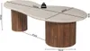 Table basse Marlon | 120 x 60 x 40 cm | Travertin beige Voir les images du produit 7
