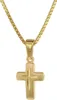 trendor 75273 Kreuz-Anhänger für Kinder Gold 585 (14 Kt.) + Plattierte Kette 1 Produktbild-Vorschau