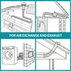 150 mm flexibler Aluminium-PVC-Abluftschlauch, 6 m lang - Produktbild-Vorschau 3