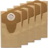 A stack of brown paper vacuum cleaner bags. Produktbild-Vorschau