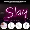 USB LED neonowa lampa ścienna, różowy neon SLAY nocne Podgląd zdjęcia produktu 5