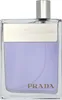 A clear, professional studio shot of a Prada Amber Pour Homme Eau de Toilette spray bottle. Náhľad obrázku produktu
