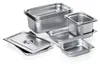Gastronorm Deckel GN 1/2 - mit Löffelaussparung -  GN90 - 18/8 Edelstahl - 0,7mm Produktbild-Vorschau