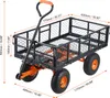SucceBuy Dump Truck - Carrello da giardino in metallo con Anteprima dell’immagine prodotto 8