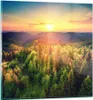 Bilder auf glas - Berge Natur - 60x60cm - Glasbilder - Produktbild-Vorschau 1