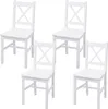 4er-Set Esszimmerstuhl | HxBxT 86x40x42cm | Sitzhöhe 45cm | Produktbild-Vorschau 1