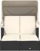 VidaXL 365806, Lounge, Gepolsterter Sitz, Polyrattan, Produktbild-Vorschau 3