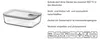 Mepal glas frischhaltedose easyclip 2250 ml - nordic sage Anteprima dell’immagine prodotto 3