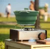 Faltbarer tragbarer Camping-Kochtopf mit Griff Produktbild-Vorschau 9