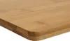 Bambus Holz Schneidebrett 4er Set 28x20x1cm Produktbild-Vorschau 6