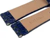 Minott Ersatzband Uhrenarmband Leder Band Dunkelblau Produktbild-Vorschau 2