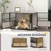 Klatka dla psów PawHut do użytku domowego, antypoślizgowa Podgląd zdjęcia produktu 7