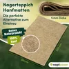 napfpower Hanfmatten für Nager 5 Stk. - Nagerteppich aus Produktbild-Vorschau 2
