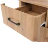 Table de chevet HWC-P42, commode de chevet, 2 tiroirs, MDF, Voir les images du produit 11