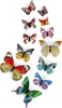 12 aimants lumineux 3D pour réfrigérateur, papillon, brille Voir les images du produit 4
