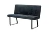 byLIVING Sitzbank Talea, 140 cm, dunkelgrau, Gestell Metall Produktbild-Vorschau 9