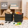 Lot de 6 boîtes de rangement Relaxdays, avec couvercle, Voir les images du produit 3