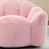 Puf Lotus 110 x 110 cm – kompaktowa sofa w kolorze różowym, Podgląd zdjęcia produktu 3