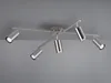 Deckenstrahler 5-flammig schwenkbar Silber matt mit GU10 Produktbild-Vorschau 4