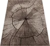 A rug with a wood grain pattern. Produktbild-Vorschau