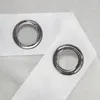 Lot de 2 rideaux en voile transparent brodé avec œillets, Voir les images du produit 6