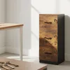 Relaxdays Archiefkast met hangmappen, 3 afsluitbare lades, Productafbeelding-voorbeeld 2