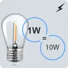 LUMILED LED žiarovky E27 Warm White ST45/S14 1W nahrádzajú Náhľad obrázku produktu 7