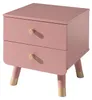 Table de nuit Vipack Billy 2 tiroirs bois Terrarosa Voir les images du produit 3